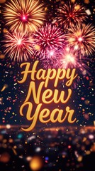 Golden New Year Celebration