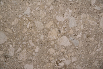 Classic terrazzo texture design with fine marble chips
