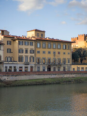 The Old Town of city of Florence, Tuscany Region, Italy