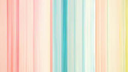 Pastel rainbow stripes in a subtle gradient pattern on a serene background conveying an air of serenity and tranquility, meadows, peaceful. Serenity. Illustration