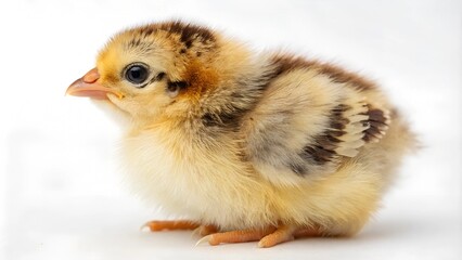 Adorable fluffy chick