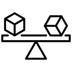 Setting and Mobile Banking Line Icon