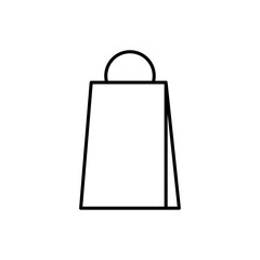 Take away icon line art vector