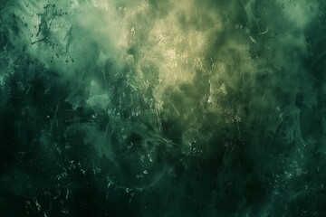 Fototapeta premium Fine Art Texture Background Portrait Studio Backdrop Grunge Background Green Tones