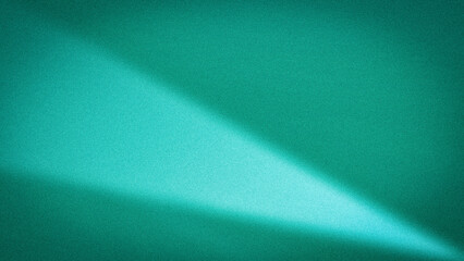 A vivid 4K abstract background featuring a teal gradient with a grainy texture and soft spotlight effect. Ideal for modern designs, wallpapers, and banners