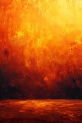 Fototapeta premium Old Master Backdrops Orange Tones 