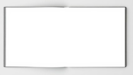 Obraz premium Modern photo album layout with sleek grey accents and clean lines, clean, grey accents