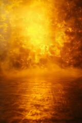 Obraz premium Portrait Studio Backdrop Grunge Background Yellow Tones