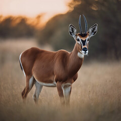 Antelope Closeup Character