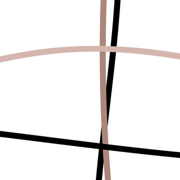 Neutral Abstract Minimalist Line Design