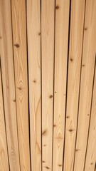 Obraz premium Background texture of wooden boards ceiling with natural wood grain patterns and rustic finish, boards