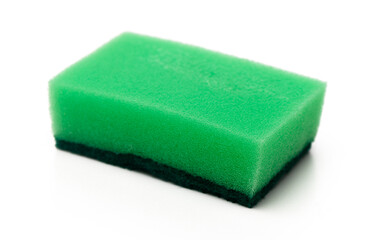 Efficient green cleaning sponge for diverse household tasks and deep scrubbing