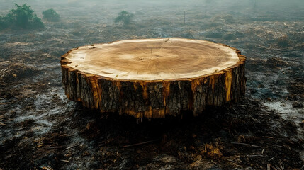 Stump's Story: Forest's Cycle, Nature's Resilience