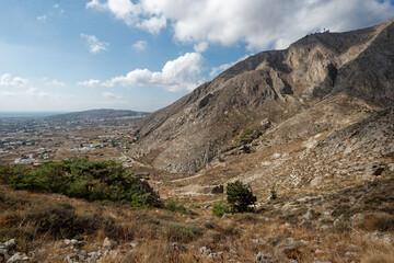 Griechenland - Santorini - Perissa - Wanderweg nach Alt-Thera