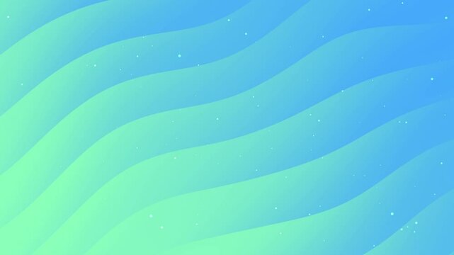 Soft blue green gradient waves with tiny white dots. Ideal for backgrounds, designs, patterns, and ocean themed projects requiring a tranquil feel.