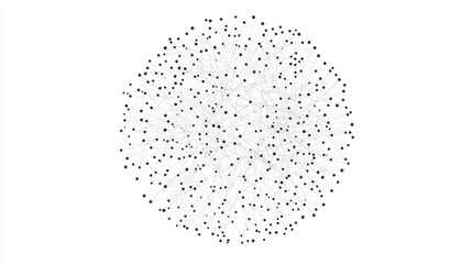 Network representing global communication in the digital age