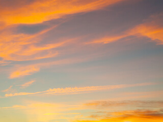 Sunset Replacement Skies