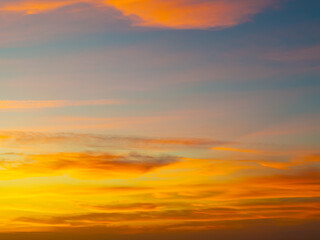 Sunset Replacement Skies