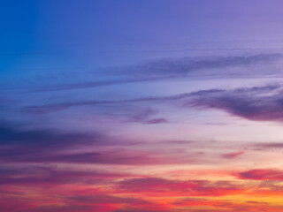 Obraz premium Twilight / Dusk Skies for Real Estate