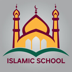 LOGO ISLAMIC SCHOOL VECTOR