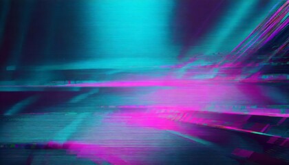 Abstract Blue, Mint, and Pink Background Featuring Interlaced Digital Glitch and Distortion Effects - A Unique Visual Experience for Creative Projects and Digital Art Enthusiasts