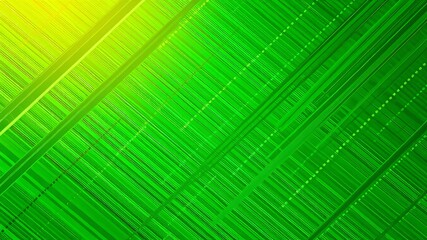 Abstract Green Diagonal Lines & Dots Business Banner - AI Art