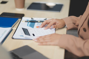 business documents businessman check legal document review Prepare documents or analysis reports,...