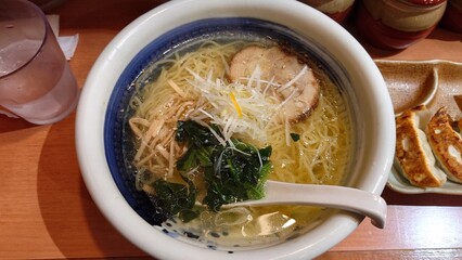 とても美味しい塩ラーメン