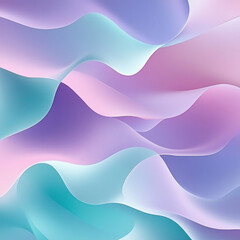 Abstract Pastel Swirls Soft Colorful Background Texture Design