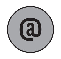 Mention icon. Mention, comment, message, Tag, Reference, social media, text, email, mail, etc. mention icon vector illustration eps 10