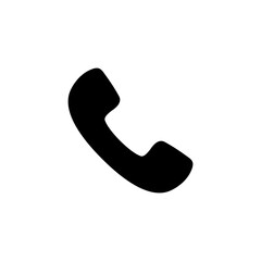 Call icon logo design. telephone sign and symbol. phone icon. contact us