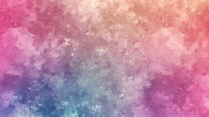 Fototapeta premium Abstract pastel watercolor texture background with pink, blue, and orange hues.
