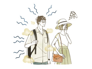 自分の体臭に気付かない男性
