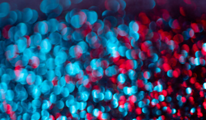 Abstract Holiday. Bokeh backgrounds. Holiday backgrounds. Christmas Bokeh background. Glitter bokeh background. Glitter texture abstract background. Abstract background with copy space.