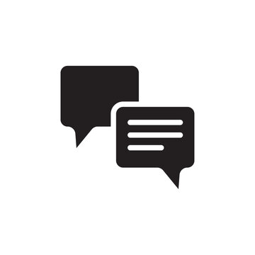 recommend clip art: Chat Icon Thin line art collection