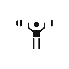 Gym icon Thin line art collection
