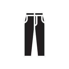 Pants Icon Thin line art collection