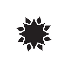 Starburst Icon Thin line art collection