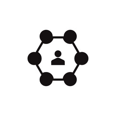 Stakeholders icon Thin line art collection