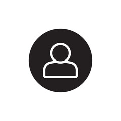 User icon Thin line art collection