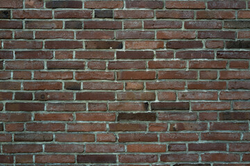 Brick surface. Brickwall background. Pattern of stonewall. Stone cladding.
