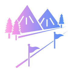 sports vanue Gradient icon