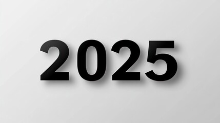 The year two thousand twenty five is shown