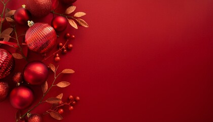 Radiant Red Elegance: Classic Christmas Styling