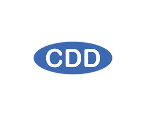 CDD logo design vector template. CDD