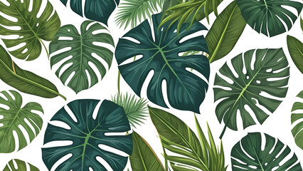 Indoor decor with minimalist leaf design nature background for a bright visual appeal