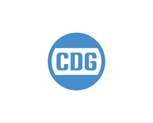 CDG logo design vector template. CDG