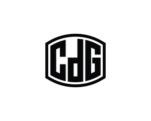CDG logo design vector template. CDG