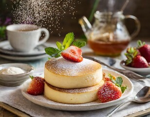 Fluffy Japanese Soufflé Pancakes: A Cloudlike Breakfast Delight