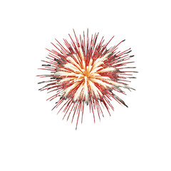 Obraz premium fireworks isolated